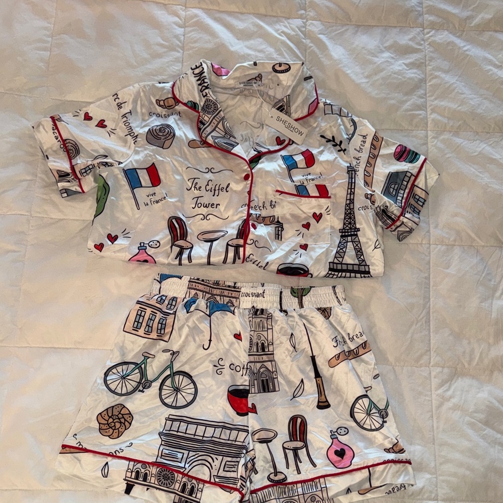 Paris pajamas